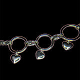 Steel Health Bar Choker Byzantine