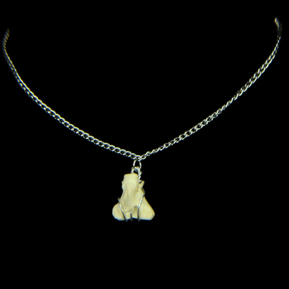 Steel Chicken Vert Necklace