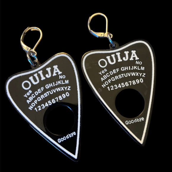 Steel Ouija Earrings