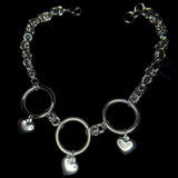 Steel Health Bar Choker Byzantine