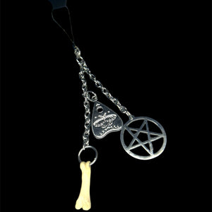 Steel Haunt Me Coyote Toe Phone Charm