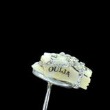 ouija steel deer molar ring