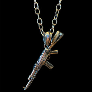 AK-47 Steel Necklace