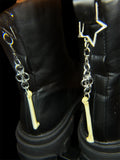 Steel Arcane Coyote Shoe Charm Set