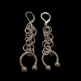 Steel Chainmail Earrings