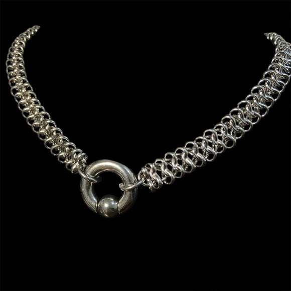 Steel Stoney Necklace