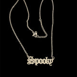 Spooky Steel Necklace
