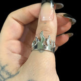Steel Flame Ring ~