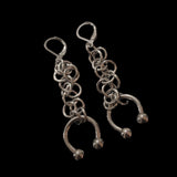 Steel Chainmail Earrings