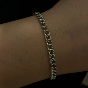 Thick Chain Steel Bracelet