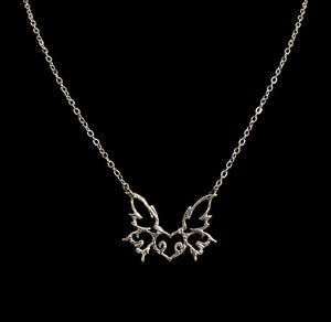 y2k Angel Heart Necklace