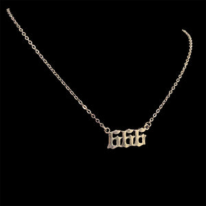 666 Steel Necklace