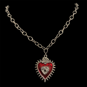 Blood Heart Necklace