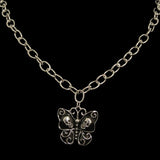 Death Butterfly Necklace