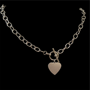 Toggle Heart Necklace