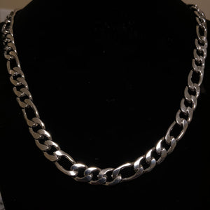Thick Figaro Steel Necklace