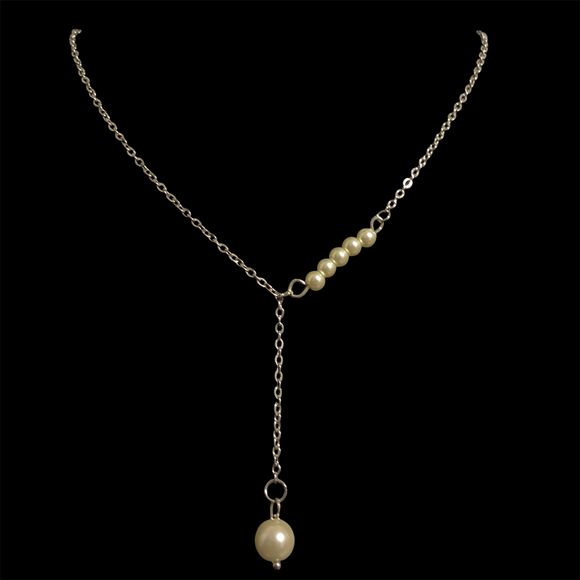 Asymmetrical Bead Necklace