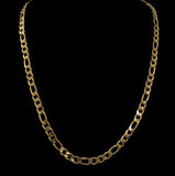 Figaro Steel Chain Necklace