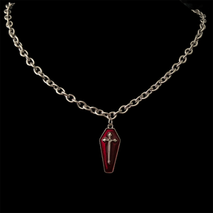 Vampire Coffin Necklace