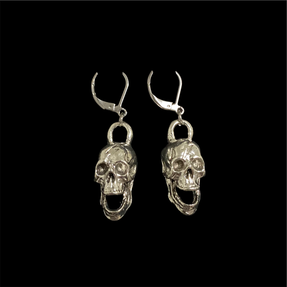 Skull Huggie Earrings