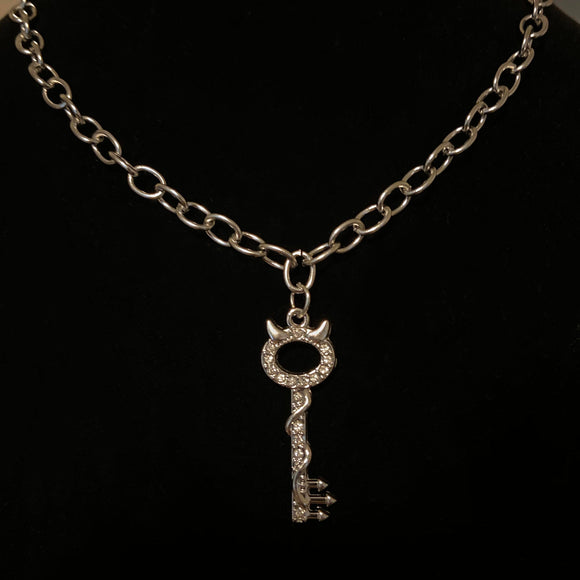 Key To The Devil's Heart Necklace